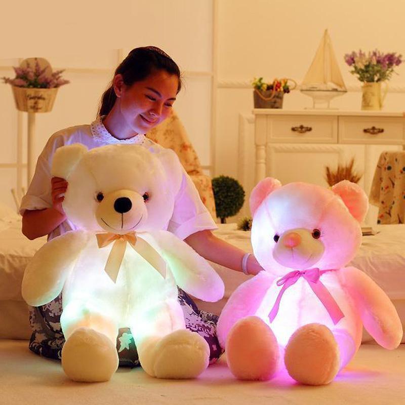 Soft LED Cuddly Teddy Bear Night Light