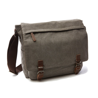 Tough Leather Messenger Bag for Men