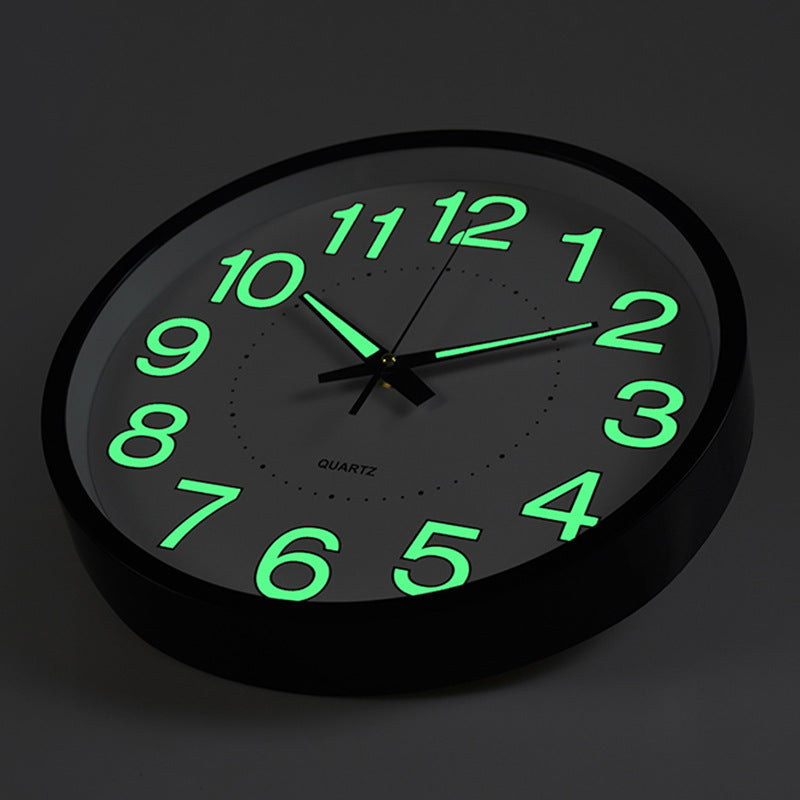 Quiet LED Wall Clock 12 Inch