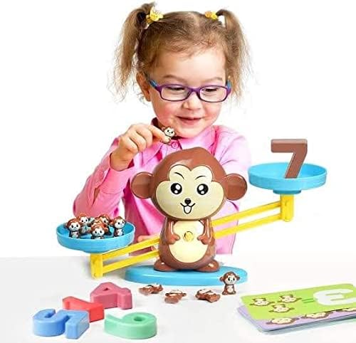 Colorful Monkey Balance Scale - Fesara
