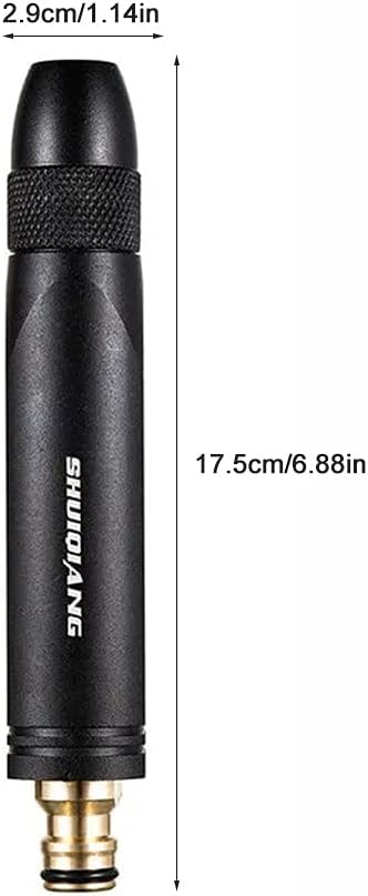 Powerful Jet Spray Nozzle for Watering and Cleaning
