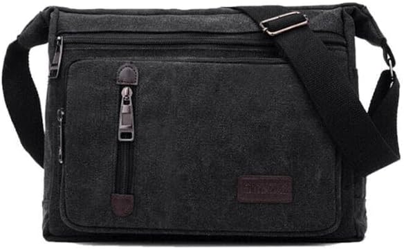 Vintage Style Canvas Crossbody Messenger Bag