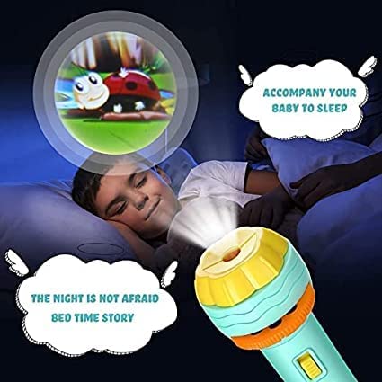 Colorful Animal Night Light Projector Toy for Kids