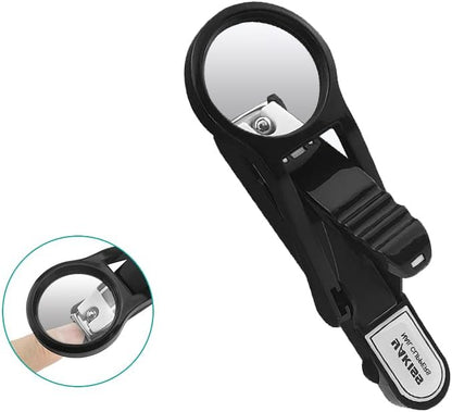 Professional 2X Magnifying Nail Cutter with Sharp Blades