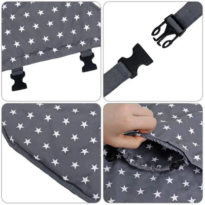 Comfy Baby Car Seat Cushion with Back Support