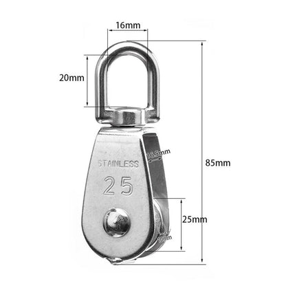 Durable Metal Rotating Pulley Block