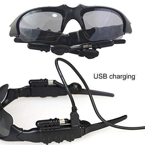 Sleek Athletic Polarized Sunglasses with Bluetooth