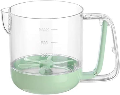 Practical Measuring Cup with Built-In Strainer