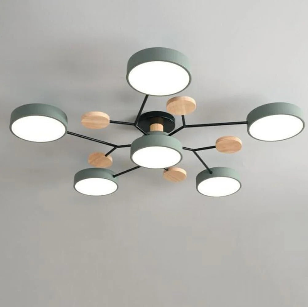 Sleek LED Ceiling Fixture Home Lighting