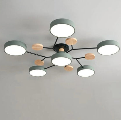 Sleek LED Ceiling Fixture Home Lighting