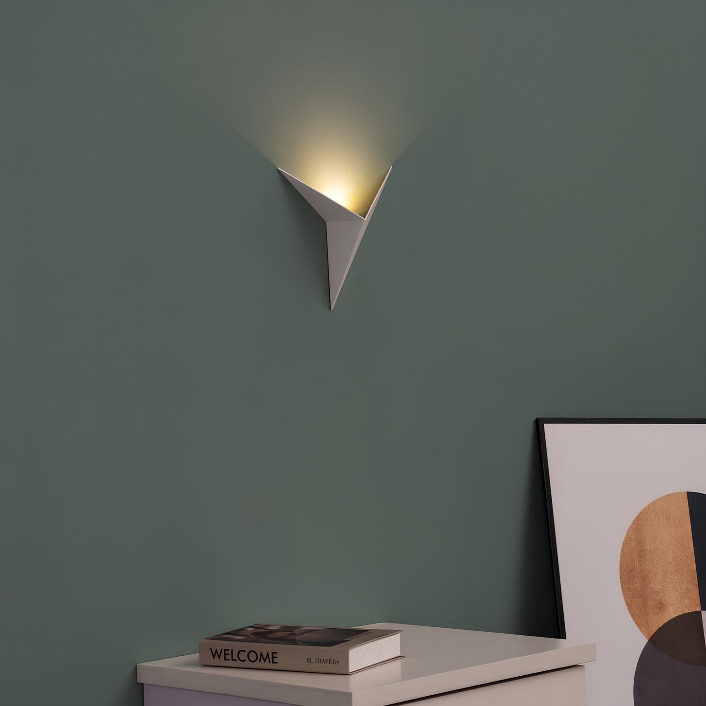 Modern Triangle Wall Lamp