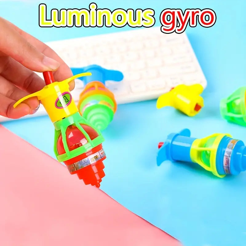 Colorful Spinning LED Top Toy