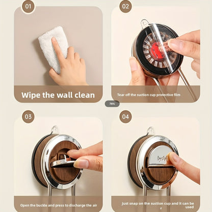Sticky Kitchen Paper Towel Holder with Stainless Steel Grip
