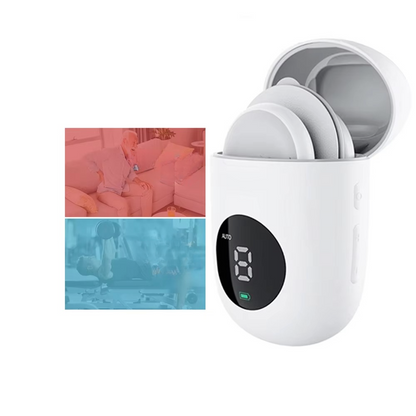 Compact Wireless EMS Muscle Massager for Pain Relief - Fesara