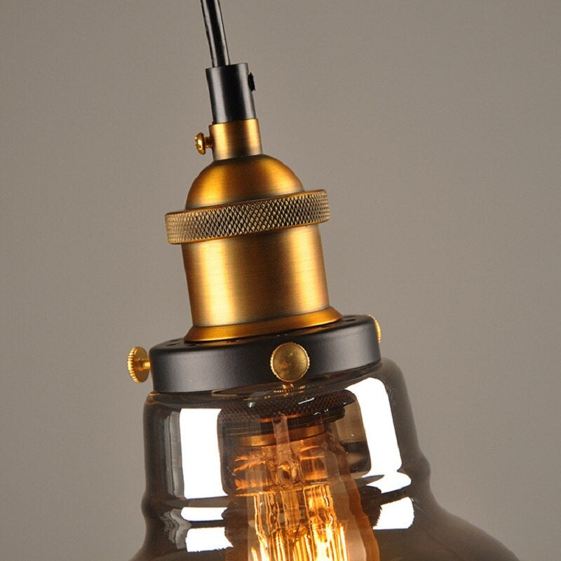 Elegant Glass Pendant Light Fixture