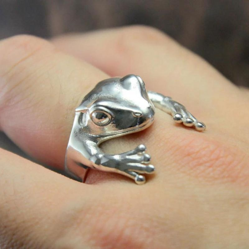 Vintage Cat Adjustable Ring Zinc Alloy Fashion Jewelry