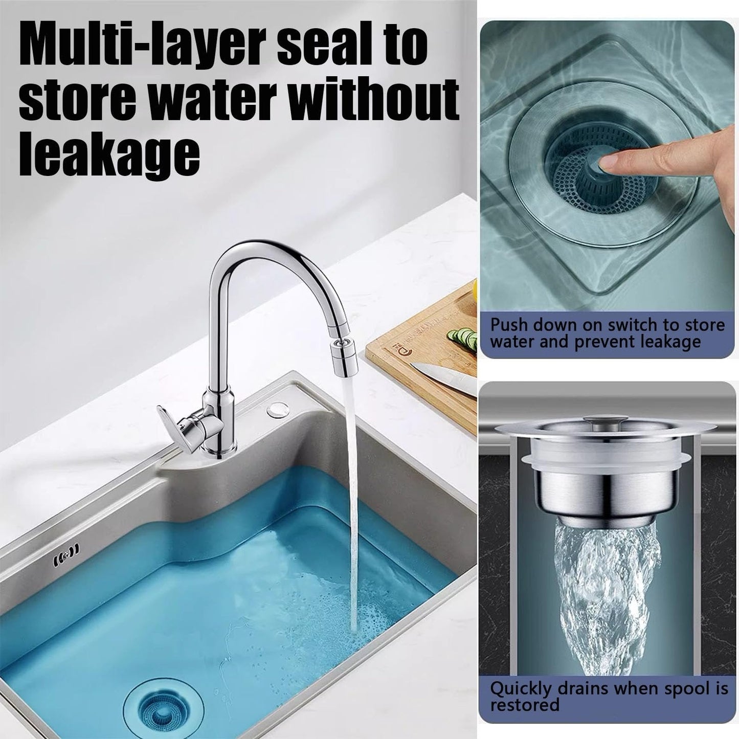 Premium Sink Drain Filter Strainer