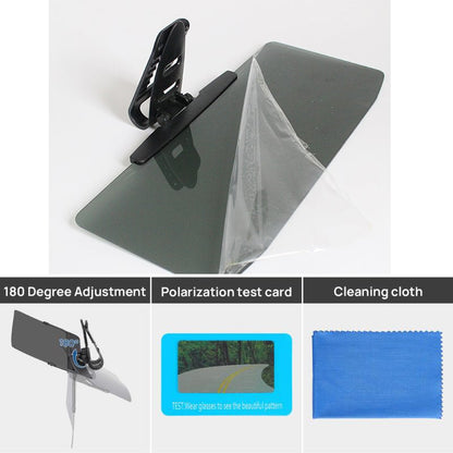 Premium Car Sun Shade With Polarized Glare Blocker