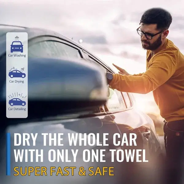 Quick Dry Car Towel with Microfiber