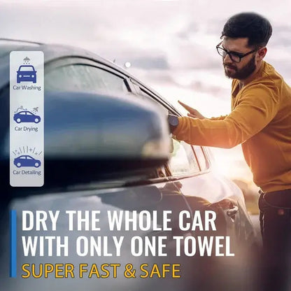 Quick Dry Car Towel with Microfiber
