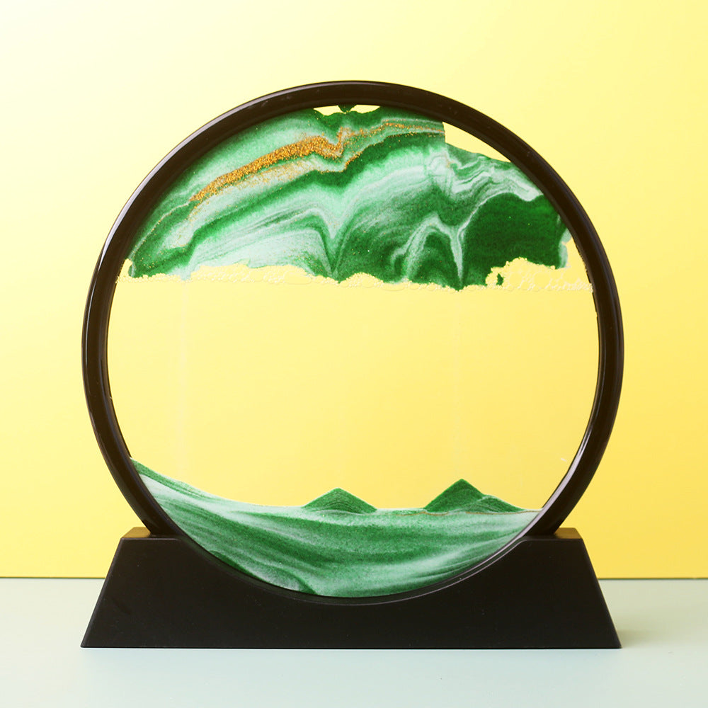 Colorful Kinetic Sand Art Frame