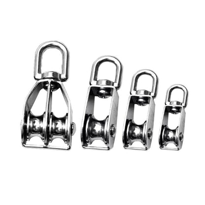 Durable Metal Rotating Pulley Block