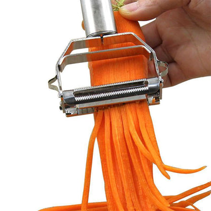 Premium Metal 3-in-1 Veggie Slicer
