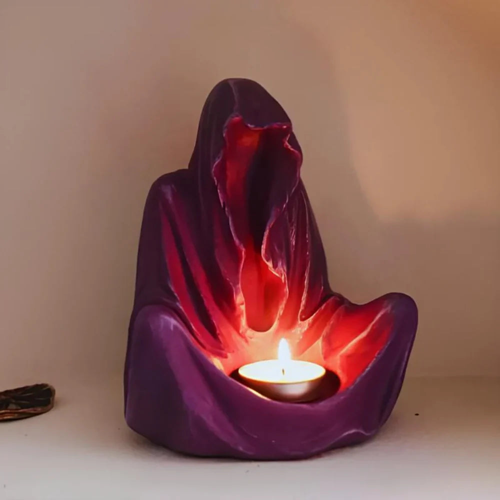 Elegant Metal Candle Stand