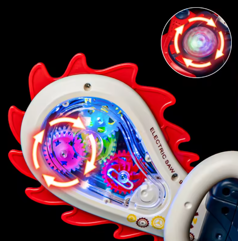 Fesara | Bright Musical Kids Chainsaw Toy