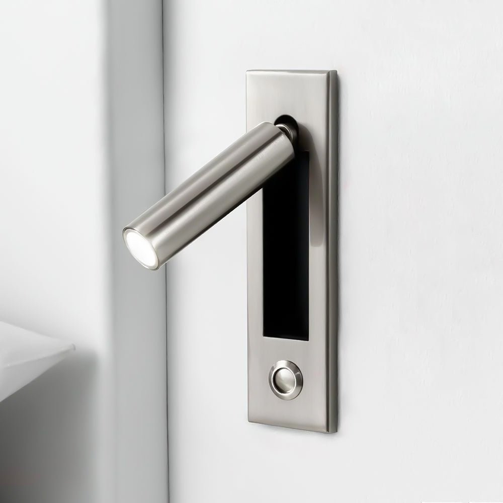 Sleek Contemporary Recessed LED Wall Light Fixture