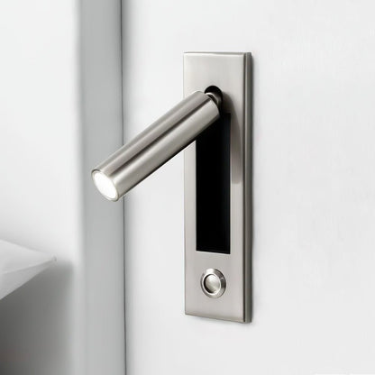 Sleek Contemporary Recessed LED Wall Light Fixture