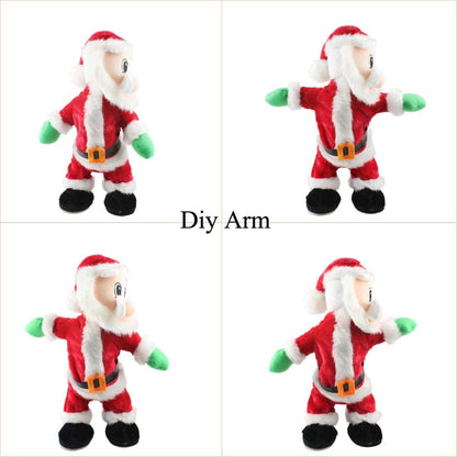 Fun Dancing Santa Claus Figure