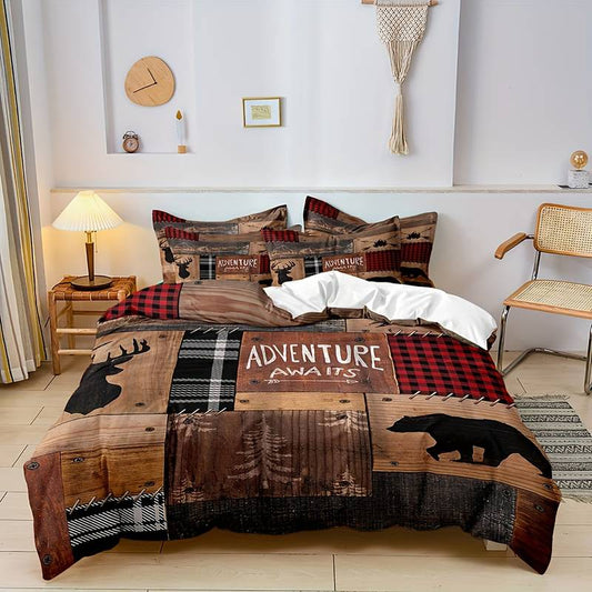 Nature Inspired Woodland Bedding Set - Fesara