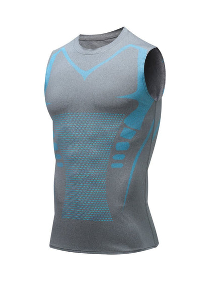 Fesara 2024 Latest Fit Sleeveless Gym Shirt