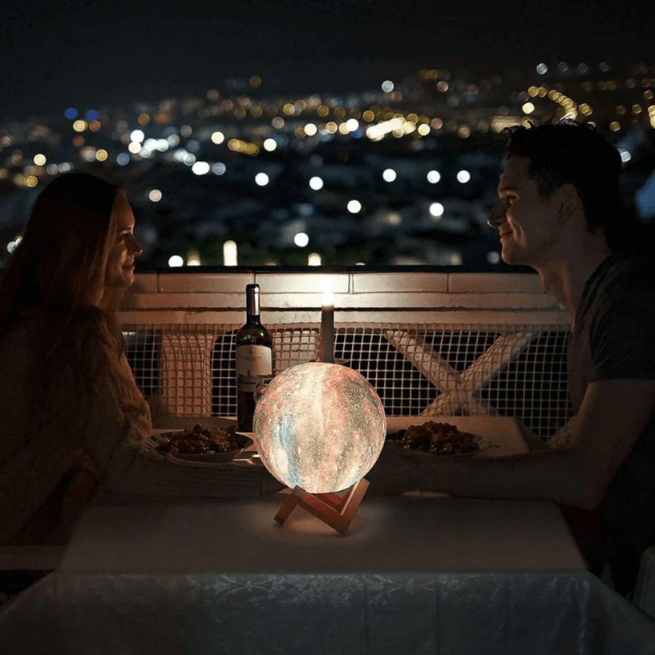 Fesara Moonbright Lamp - Soft Glow Starry Night Light