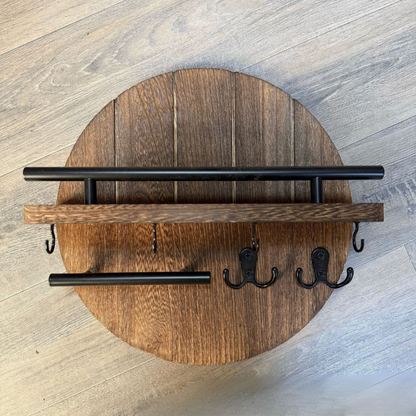 Modern Wooden Key Organizer