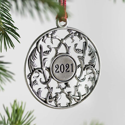 Metallic Christmas Tree Ornament