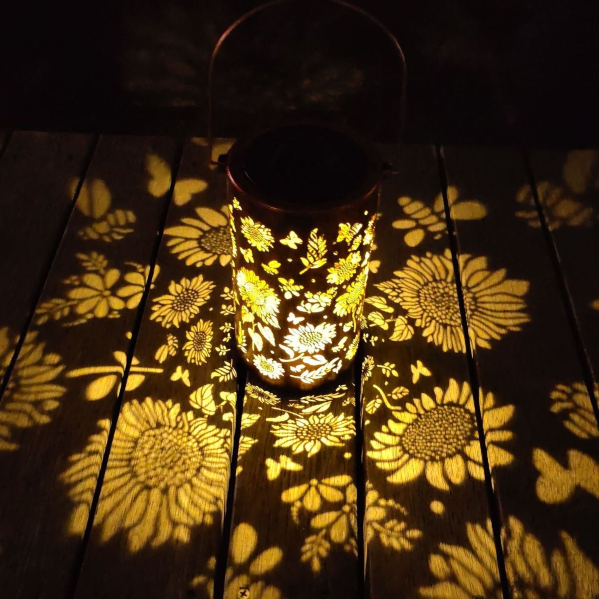 Colorful Solar Garden Lantern