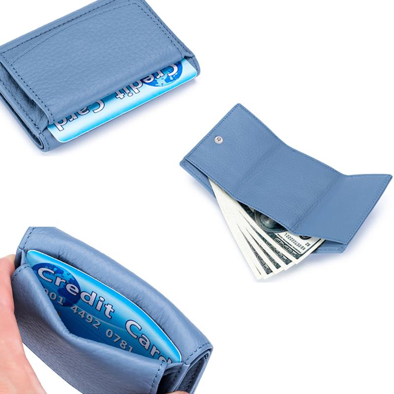 Genuine Leather RFID Blocking Wallet