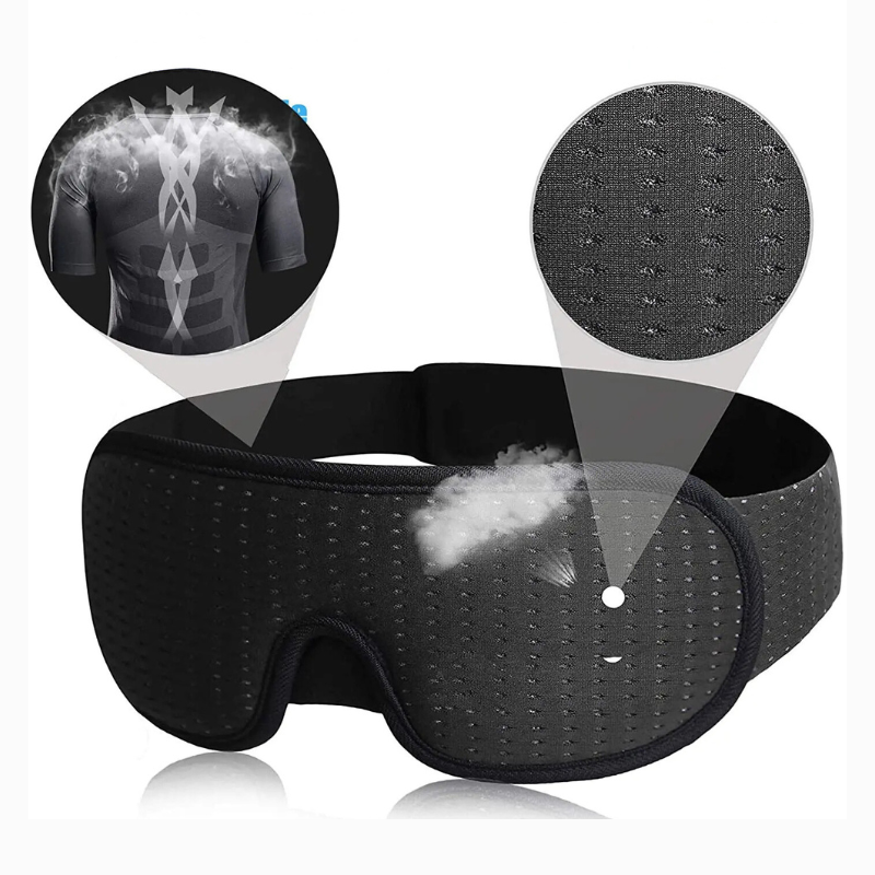 Comfortable Sleep Eye Mask with Soft Breathable Fabric