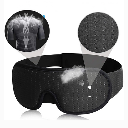 Comfortable Sleep Eye Mask with Soft Breathable Fabric