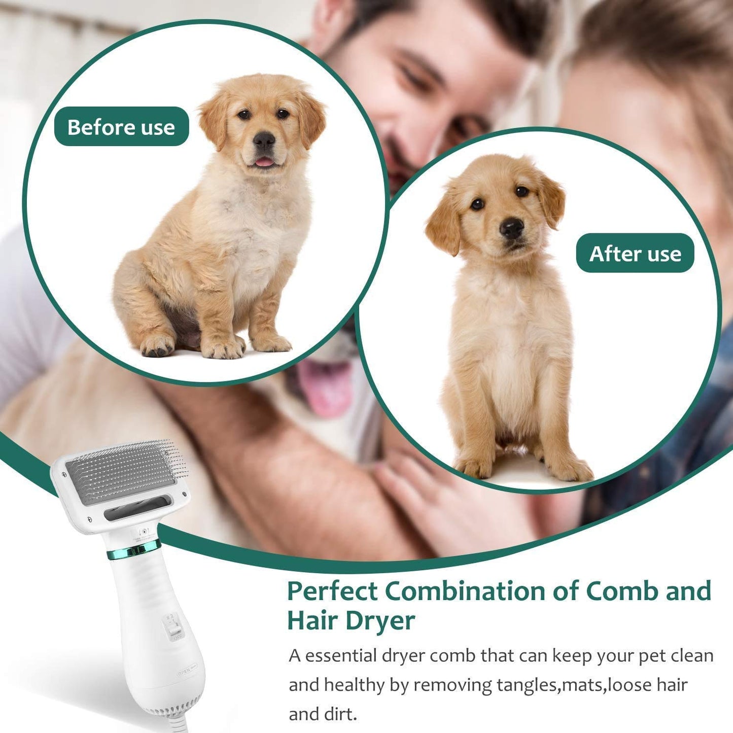 Pet Dryer and Grooming Kit