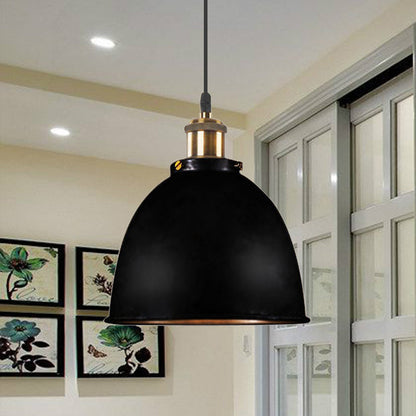 Rustic Metal Pendant Lamp