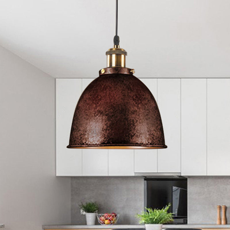 Rustic Metal Pendant Lamp
