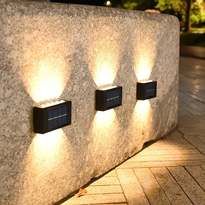 Green Outdoor LED Wall Light
