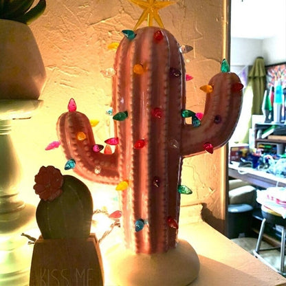 Low Maintenance Indoor Glow Cactus Lamp