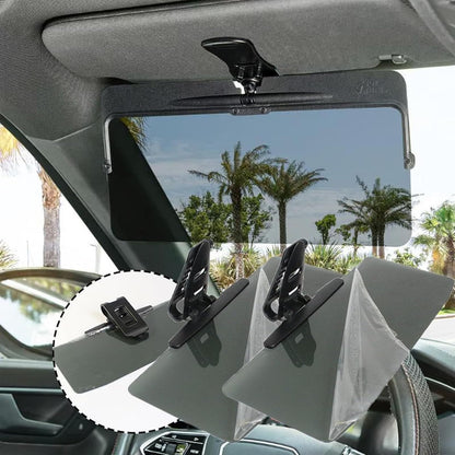Premium Car Sun Shade With Polarized Glare Blocker