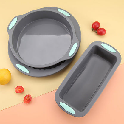 Easy Bake Silicone Cake Mould Set