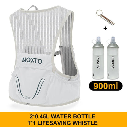 Fesara | UltraRun Hydration Vest – Breathable Running Vest with Water Bottles