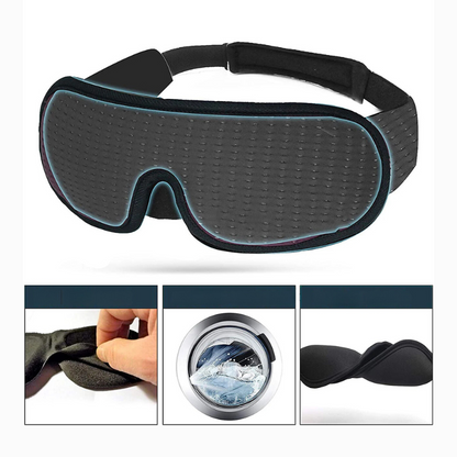 Comfortable Sleep Eye Mask with Soft Breathable Fabric